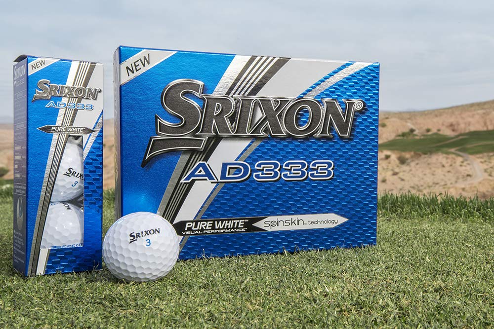 Amazon.co.jp: (Soft White) - Srixon AD333 Golf Balls (One Dozen